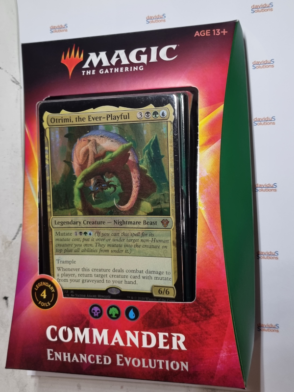 Magic The Gathering Enhanced Evolution Ikoria Commander Deck Davidus